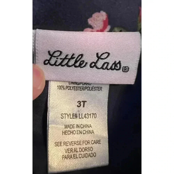 Little Lass | toddler girl moto-style jacket. Size: 3T. - Picture 6 of 14